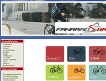 Tablet Screenshot of fahrrad-gruber.de